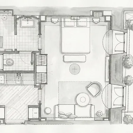 Apartment Pied A Terre Madeleine Paris